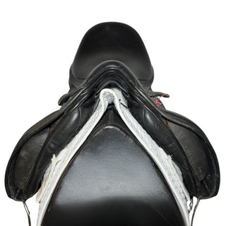 Kent and Masters S-Series High Wither Moveable Block HDM Dressage Black 17" ADJ