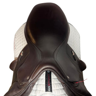 Equipe Rarity Dual Flap Pony Jump Brown 16" +2 W