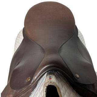 Fylde Designer Saddlery Ray WH/Show Brown 18" XW 4 | Saddles Direct