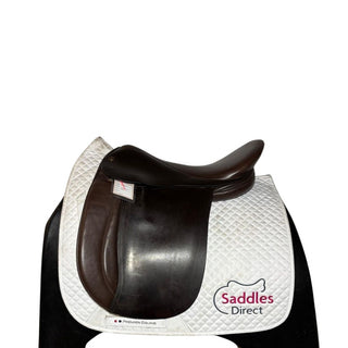 Fylde Designer Saddlery Ray WH/Show Brown 18" XW 1 | Saddles Direct
