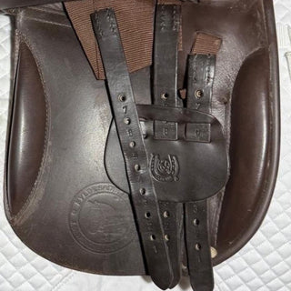 Fylde Ray WH/Show Brown 16.5" 2XW 8 | Saddles Direct