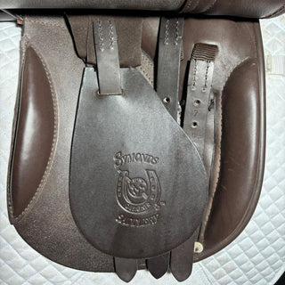 Fylde Symonds Designer Saddlery Ray Working Hunter/Show Brown 16.5" W 7 | Saddles Direct