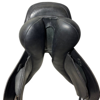 GFS Dual flap with long girth straps Jump Black 17.5" ADJ 9 | Saddles Direct