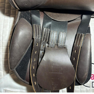 GFS Monarch Cob GP Brown 17" ADJ 7 | Saddles Direct