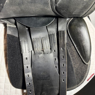 GFS Monarch Cob GP S650 Black 17" ADJ 8 | Saddles Direct