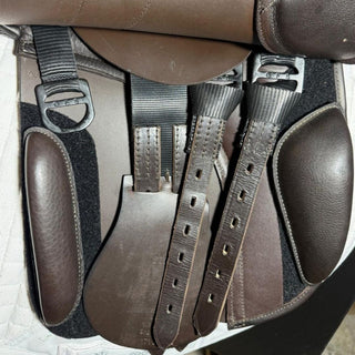 GFS Monarch Cob GP S650 Brown 17" ADJ 8 | Saddles Direct