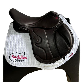 GFS Monarch Cob Jump S666 Brown 17" ADJ 2 | Saddles Direct