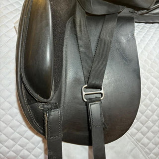 Brown GFS Monarch Dressage Black 17" 5 - Saddles Direct