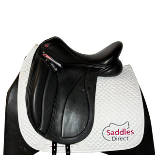 GFS Monarch Dressage Low Cantle S655 Black 16.5" ADJ 1 | Saddles Direct