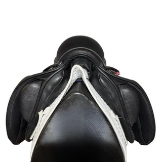 GFS Monarch Dressage Low Cantle S655 Black 16.5" ADJ 3 | Saddles Direct