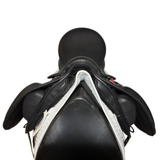 GFS Monarch Dressage S614 Black 17" ADJ 3 | Saddles Direct