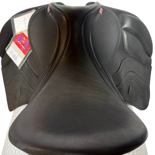 GFS Monarch Dressage S614 Black 17" ADJ 6 | Saddles Direct