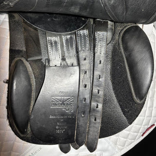GFS Monarch GP Black 16.5" ADJ 8 | Saddles Direct
