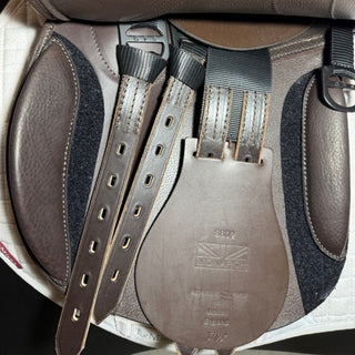 GFS Monarch GP S602 Brown 17.5" ADJ 7 | Saddles Direct