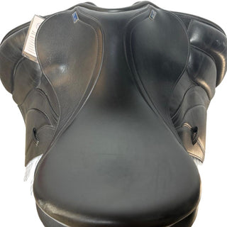 GFS Monarch Low Cantle Dressage S655 Black 17" ADJ 6 | Saddles Direct