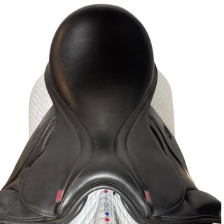 GFS Monarch Low Cantle Dressage S655 Black 17.5" ADJ 4 | Saddles Direct