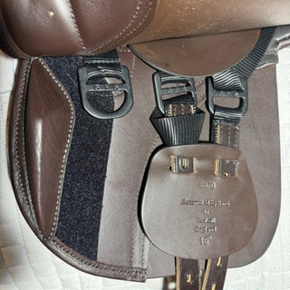 GFS Monarch Pony GP S670 Brown 16" ADJ 7 | Saddles Direct