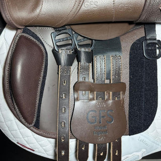 GFS Monarch PX Jump S706 Brown 16.5" ADJ 7 | Saddles Direct