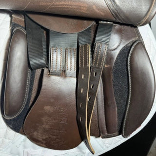 GFS Monarch S602 GP Brown 17" ADJ 8 | Saddles Direct