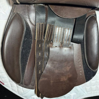 GFS Monarch S602 GP Brown 17" ADJ 7 | Saddles Direct
