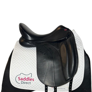 GFS Monarch S614 Dressage Black 17.5" ADJ 2 | Saddles Direct