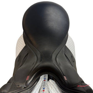 GFS Monarch S614 Dressage Black 17.5" ADJ 4 | Saddles Direct