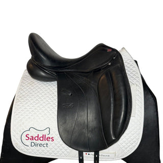 GFS Monarch S614 Dressage Black 17.5" ADJ 2 | Saddles Direct