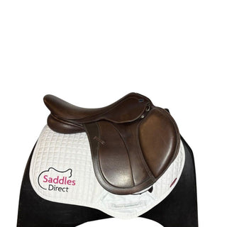 GFS Monarch S665 Jump Brown 17.5" ADJ 2 | Saddles Direct