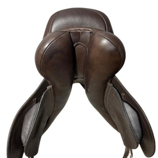 GFS Monarch S665 Jump Brown 17.5" ADJ 9 | Saddles Direct