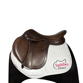 GFS Monarch S665 Jump Brown 17.5" ADJ 1 | Saddles Direct