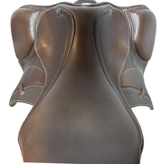 GFS Monarch S665 Jump Brown 17.5" ADJ 6 | Saddles Direct