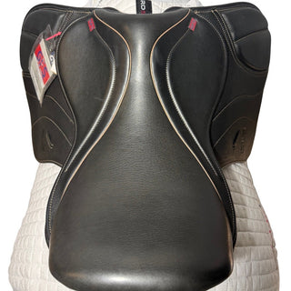GFS Monarch S671 Pony Jump Black 16" ADJ 6 | Saddles Direct