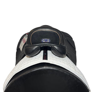 GFS Monarch S671 Pony Jump Black 16" ADJ 5 | Saddles Direct