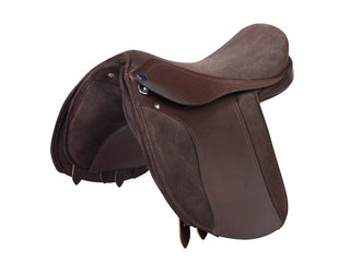 Brown GFS Monarch Trophy Suede Brown 15" 3 - Saddles Direct