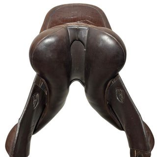 GFS Premier Jump S751 Brown 17.5" ADJ 7 | Saddles Direct