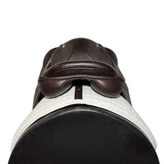 GFS Premier Jump S802 Semi Deep Seat Brown 17" ADJ 5 | Saddles Direct