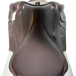 GFS Premier Jump S802 Semi Deep Seat Brown 17" ADJ 6 | Saddles Direct