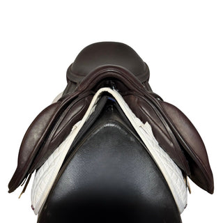 GFS Premier Jump S802 Semi Deep Seat Brown 17" ADJ 3 | Saddles Direct