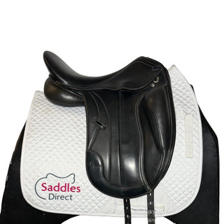 GFS Premier S752 Monoflap Dressage Black 17.5" ADJ 2 | Saddles Direct