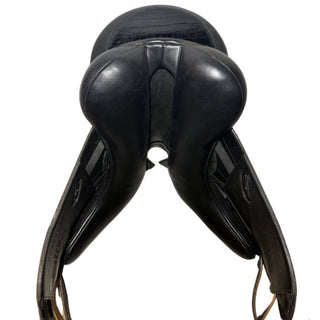 GFS Premier S752 Monoflap Dressage Black 17.5" ADJ 7 | Saddles Direct