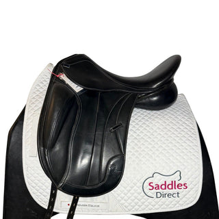 GFS Premier S752 Monoflap Dressage Black 17.5" ADJ 1 | Saddles Direct