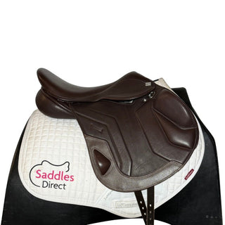 GFS Premier Sport Event Jump S828 Semi Deep Seat Brown 17 ADJ 2 | Saddles Direct