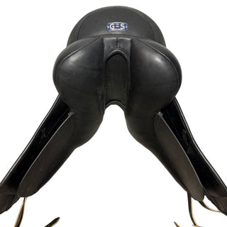 GFS Transition Deep Seat Dressage S707 Black 17" ADJ 9 | Saddles Direct