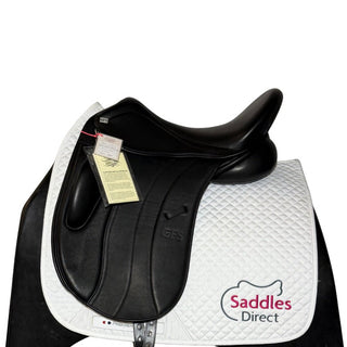 GFS Transition Deep Seat Dressage S707 Black 17.5" ADJ 1 | Saddles Direct