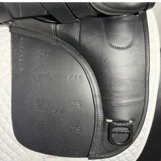 GFS Transition Deep Seat Dressage S707 Black 17.5" ADJ 8 | Saddles Direct