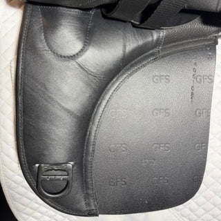 GFS Transition Deep Seat Dressage S707 Black 17.5" ADJ 7 | Saddles Direct