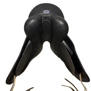 GFS Transition Deep Seat Dressage S707 Black 17.5" ADJ 9 | Saddles Direct