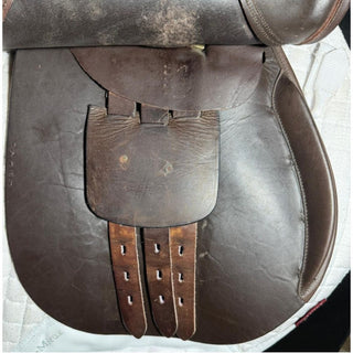 Harry Dabbs Close Contact Jump Brown 17.5" M 8 | Saddles Direct