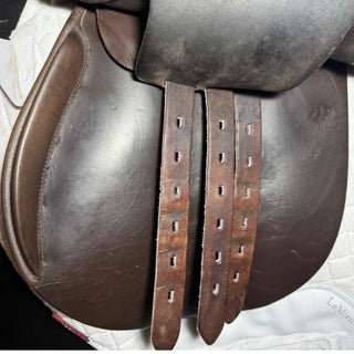 Harry Dabbs Close Contact Jump Brown 17.5" M 7 | Saddles Direct