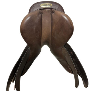 Harry Dabbs Close Contact Jump Brown 17.5" M 9 | Saddles Direct